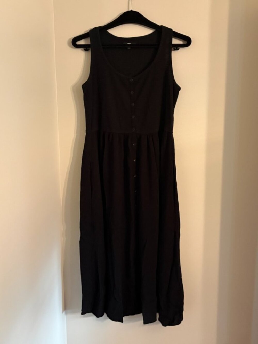Frye Button Front Midi Dress - Picture 2 of 4